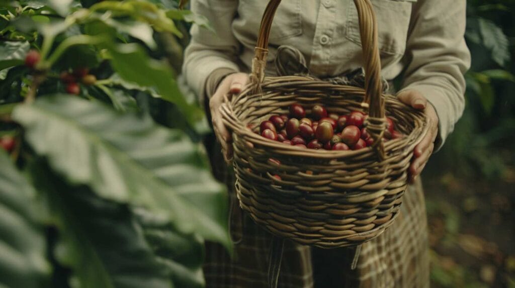 coffee harvesting